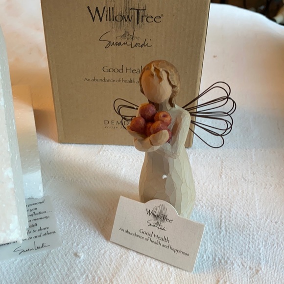 New in box is Willow Tree Angel “Good Health”